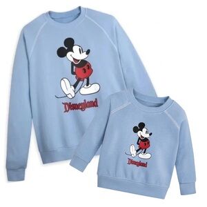 Mickey Mouse Classic Sweatshirt Disneyland adult and child, mommy & me matching